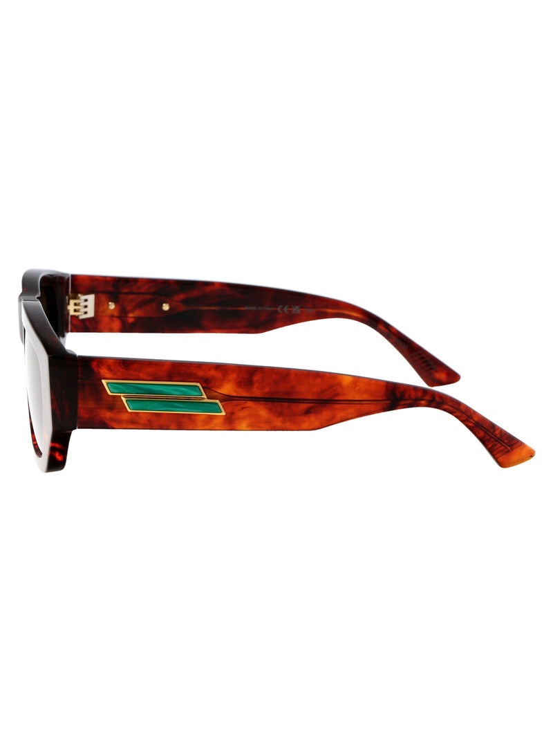 Bottega Veneta Bv1252s Acetate Frame Sunglasses — Brown