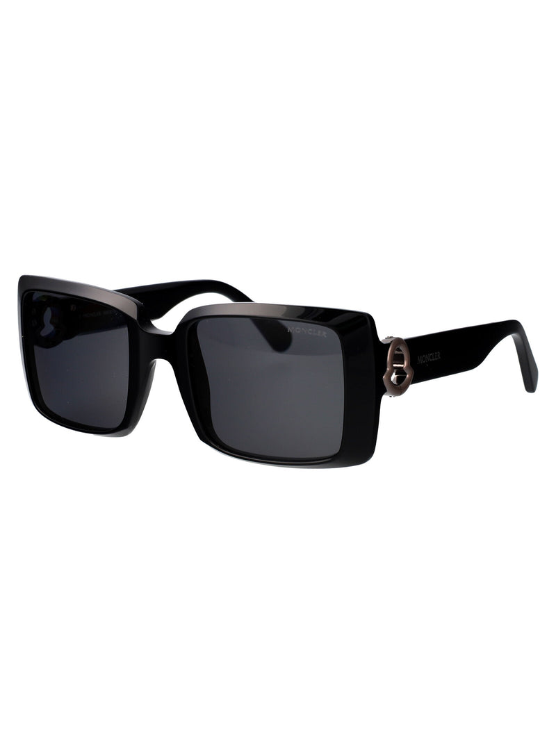 Moncler Ml0244 Sunglasses — Black Acetate