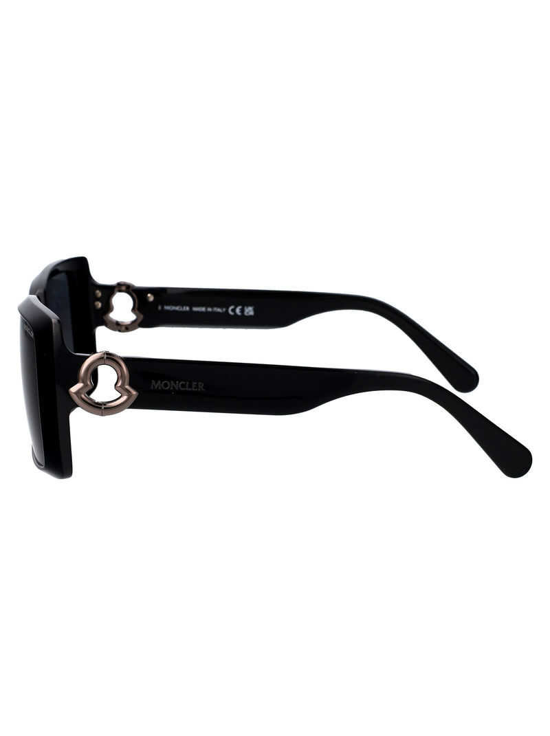 Moncler Ml0244 Sunglasses — Black Acetate