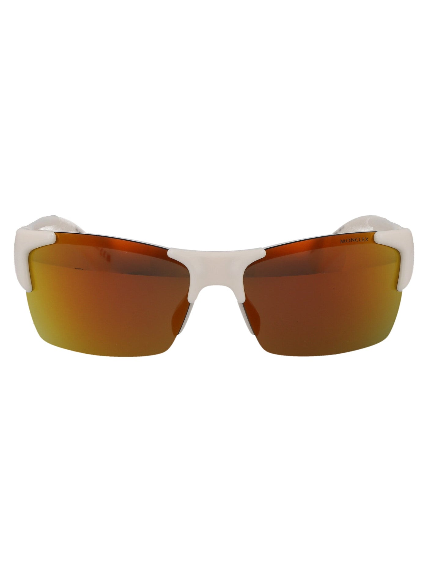 Moncler Ml0282 Mirrored Acetate Sunglasses — White