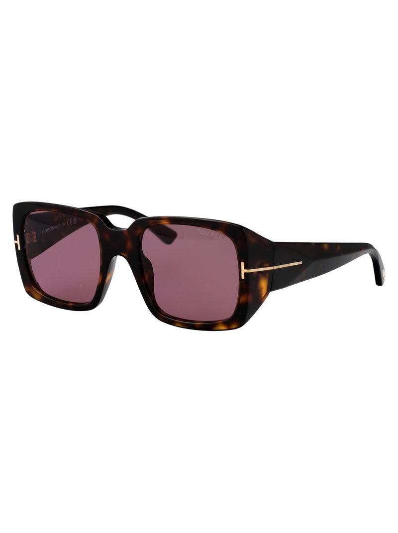 Tom Ford Ft1035 Sunglasses — Brown Acetate