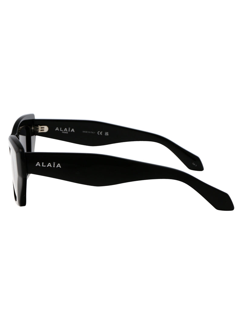Alaïa Aa0074s Acetate Frame Sunglasses — Black