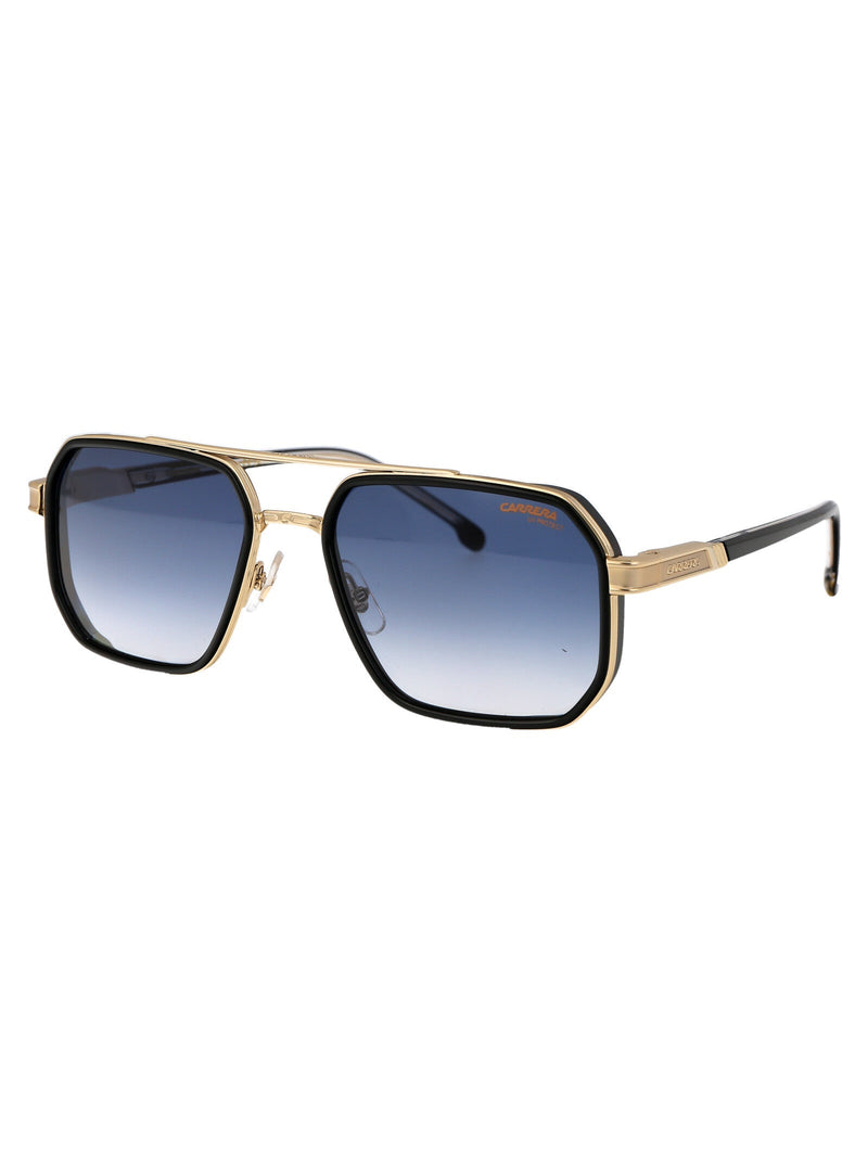 Carrera Stainless Steel Sunglasses — Black