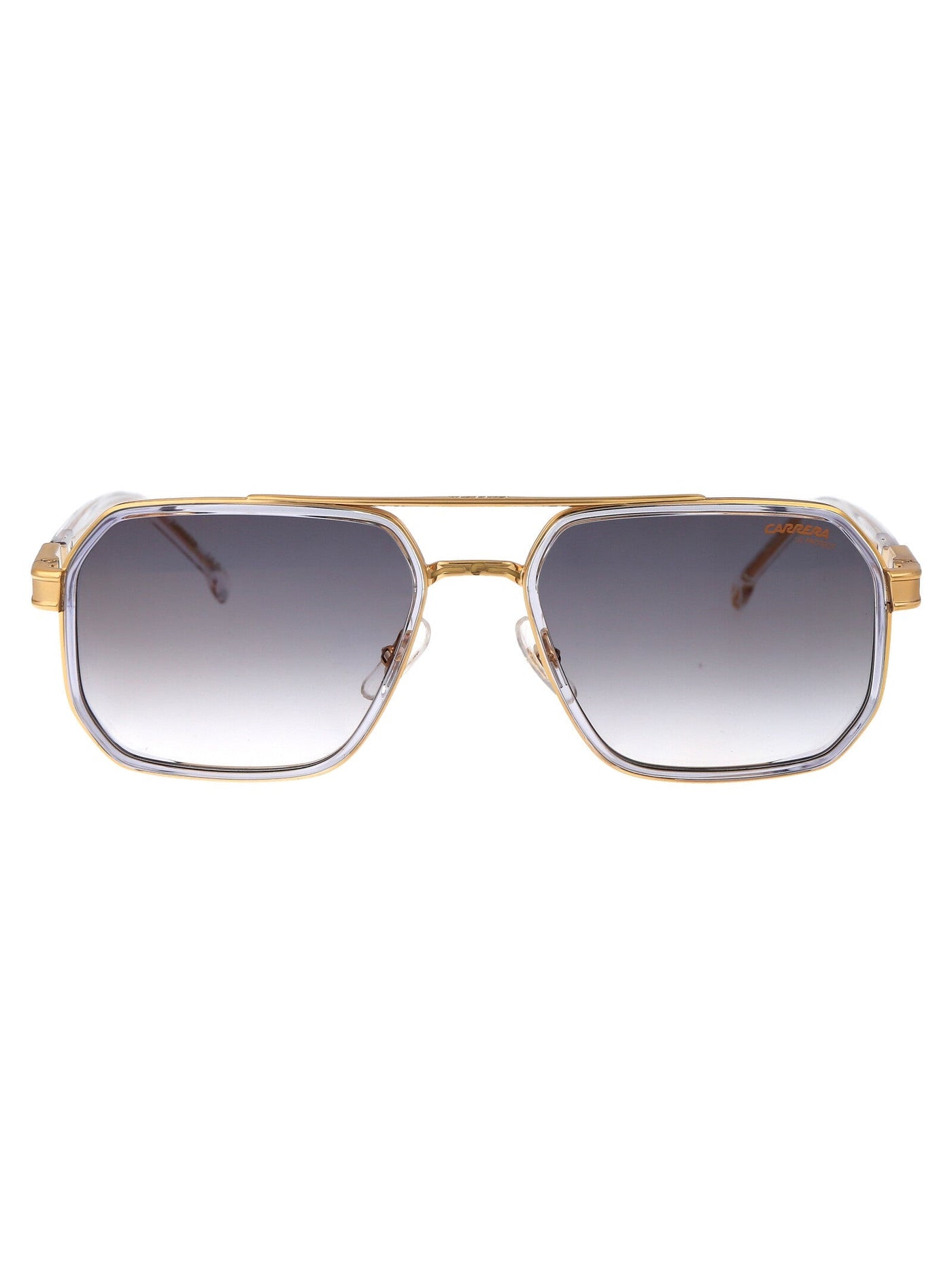 Carrera Gold Stainless Steel Sunglasses —