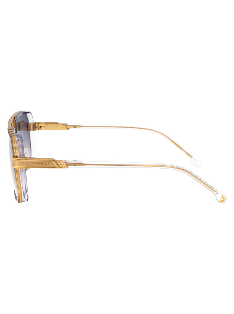 Carrera Gold Stainless Steel Sunglasses —