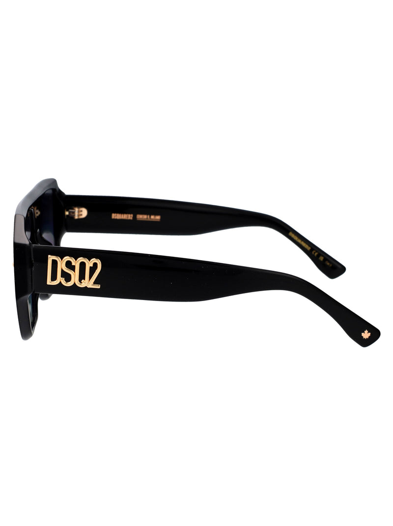 Dsquared2 Black Acetate Sunglasses —
