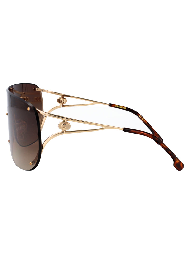 Carrera Metal Frame Sunglasses — Brown