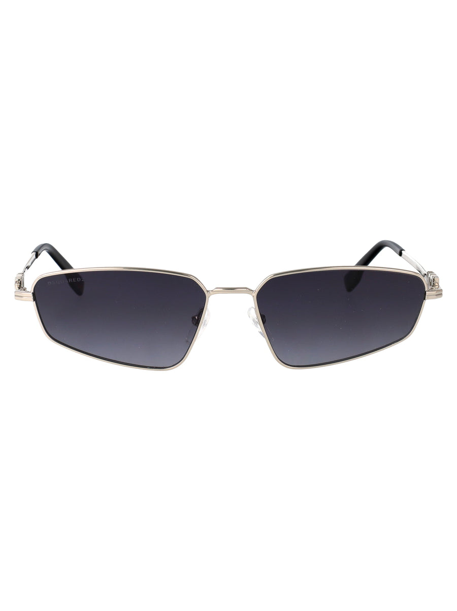 Dsquared2 Metal Frame Sunglasses — Silver