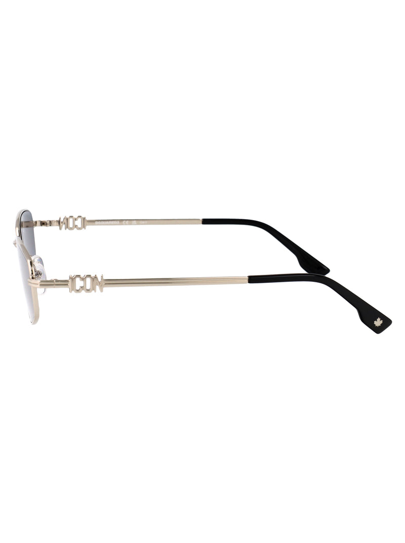 Dsquared2 Metal Frame Sunglasses — Silver
