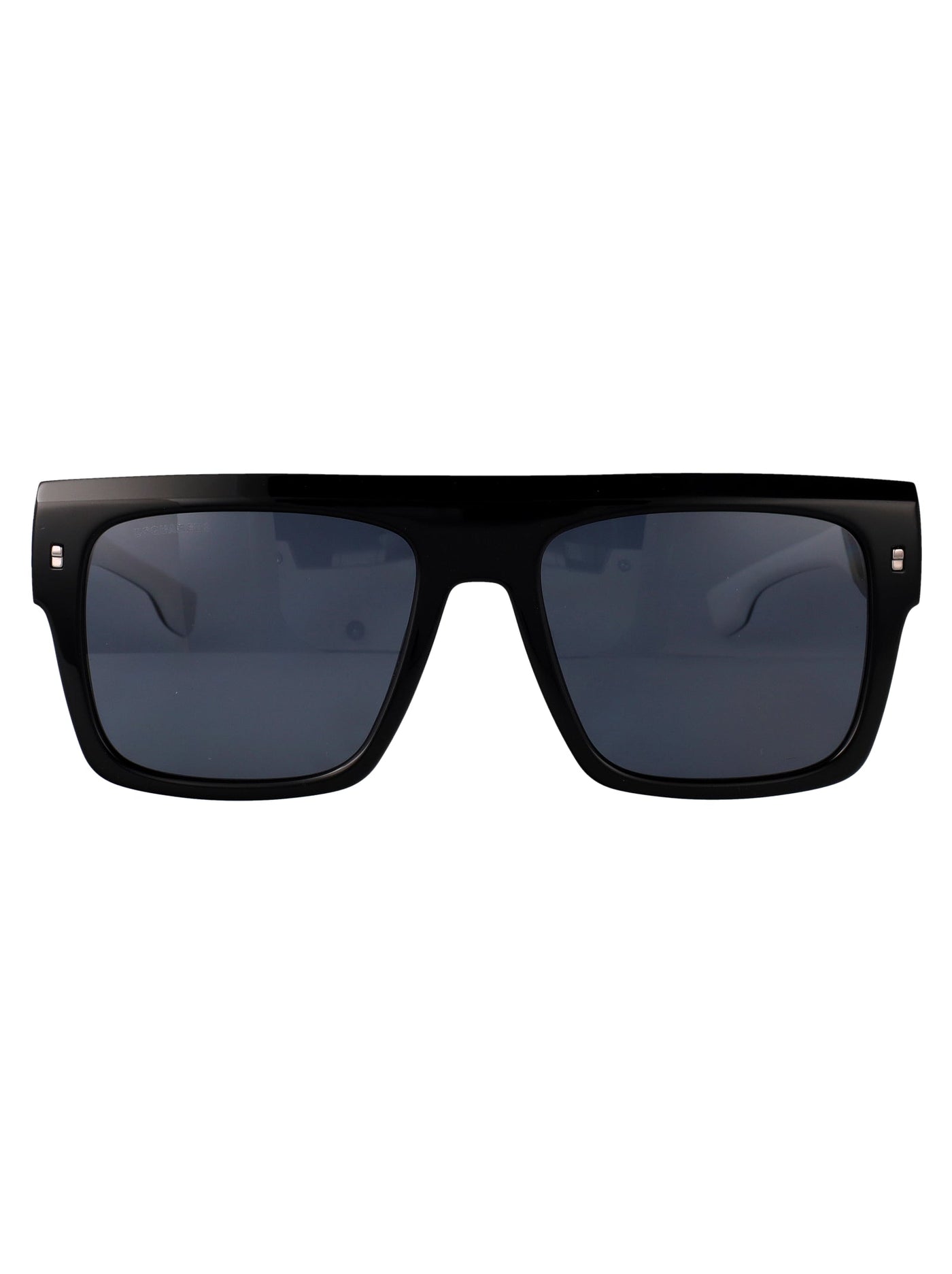 Dsquared2 Square Acetate Sunglasses — Black