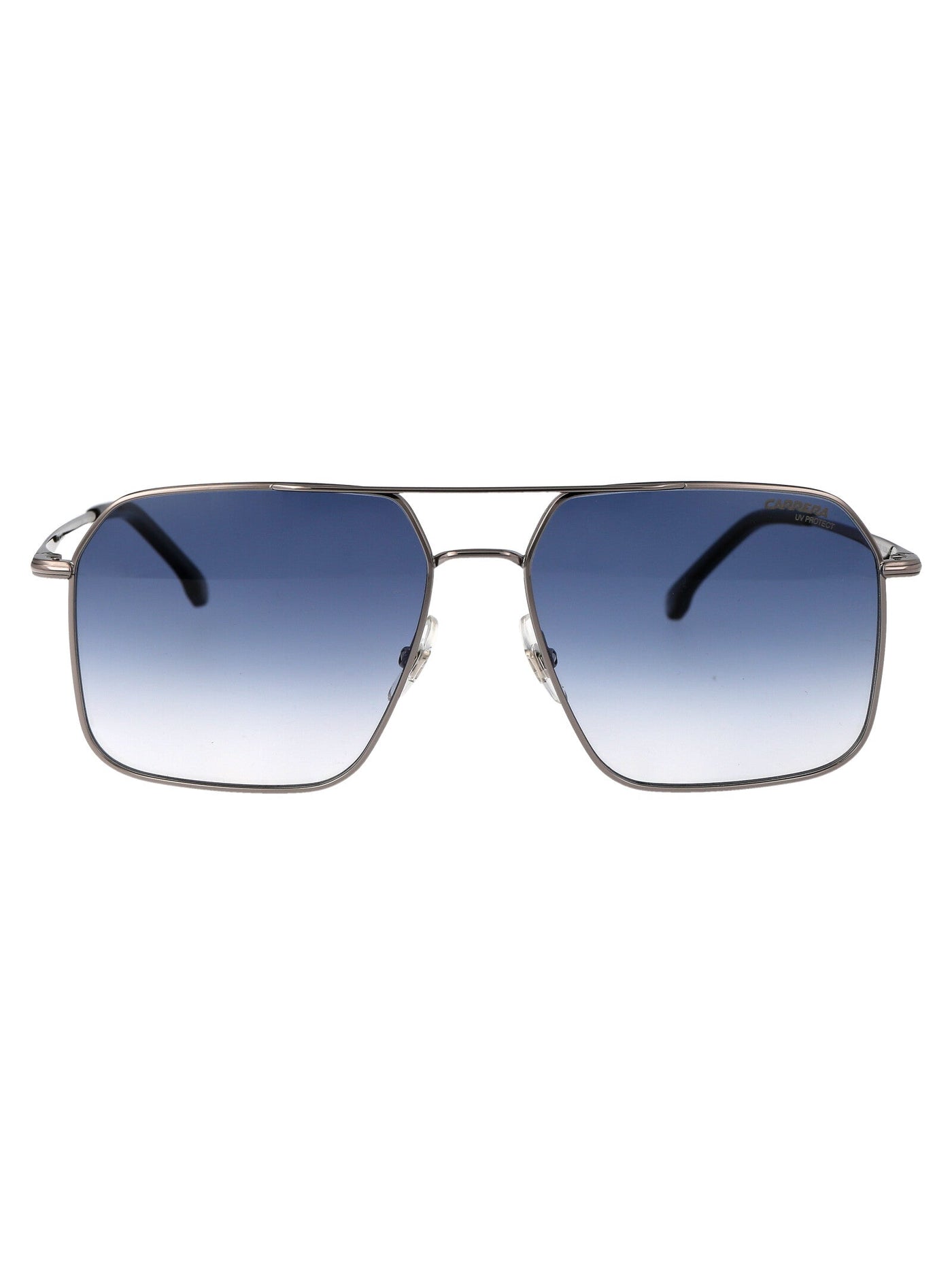 Carrera Gradient Lens Sunglasses — Gray Stainless Steel