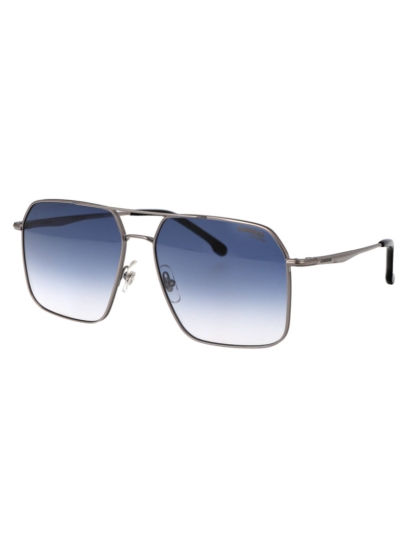 Carrera Gradient Lens Sunglasses — Gray Stainless Steel