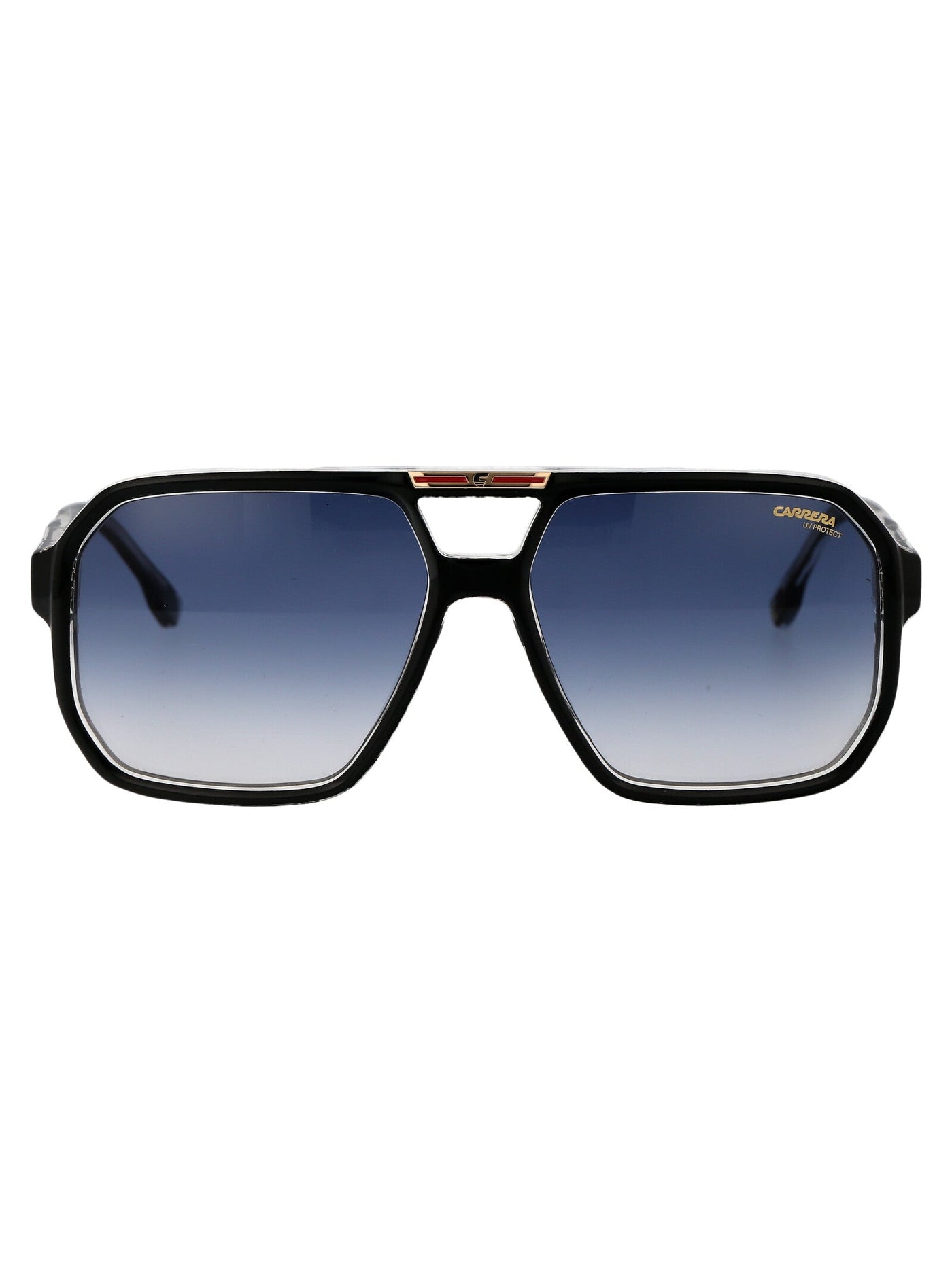 Carrera Gradient Lens Sunglasses — Black Eco Polyamide