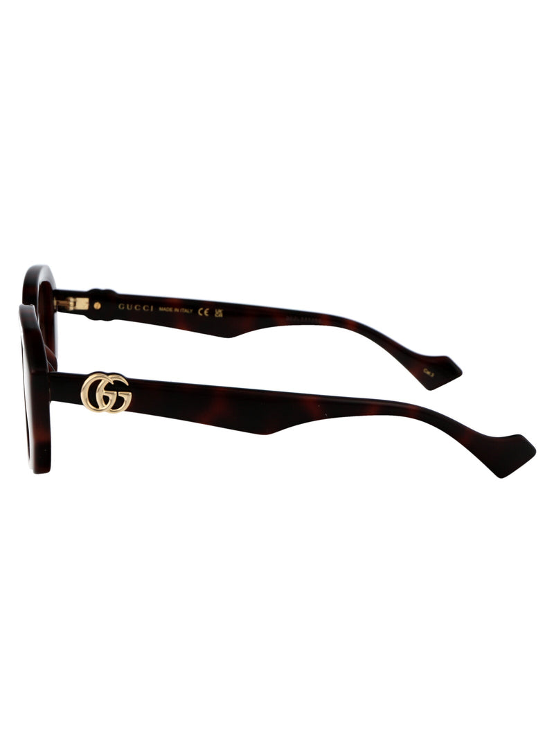 Gucci Gg1535s Havana Brown Injected Sunglasses —