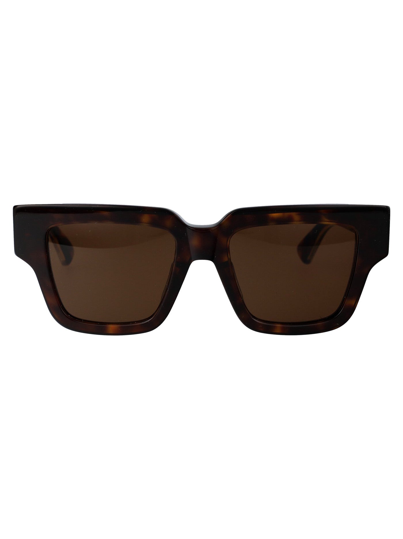 Bottega Veneta Bv1276s Tortoiseshell Resin Sunglasses — Brown