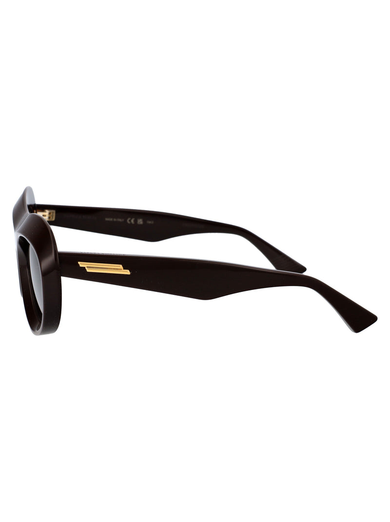 Bottega Veneta Bv1284s Sunglasses — Brown Acetate