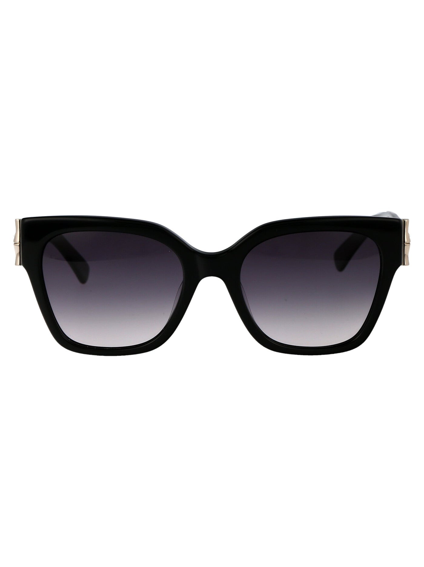 Longchamp Lo732s Acetate Frame Sunglasses — Black