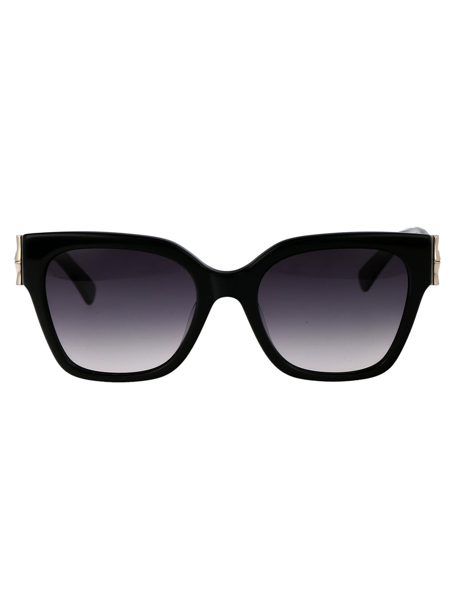 Longchamp Lo732s Acetate Frame Sunglasses — Black