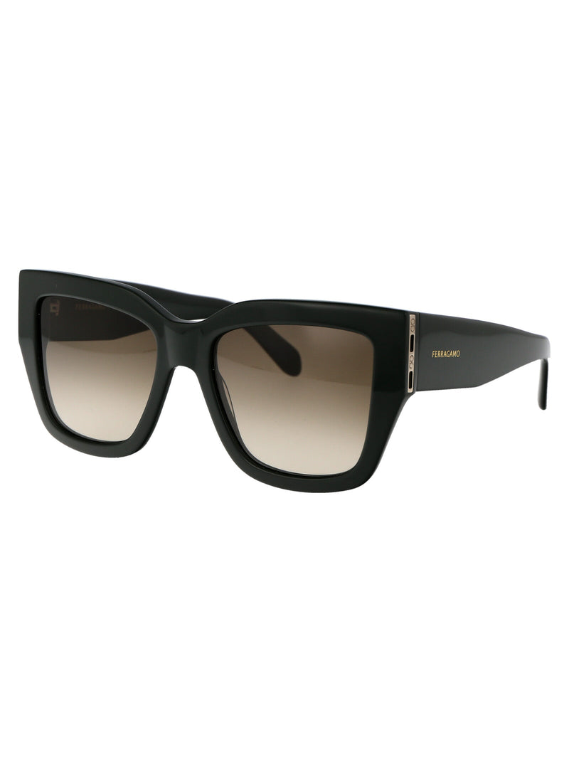 Ferragamo Sf1104s Sunglasses — Black Acetate