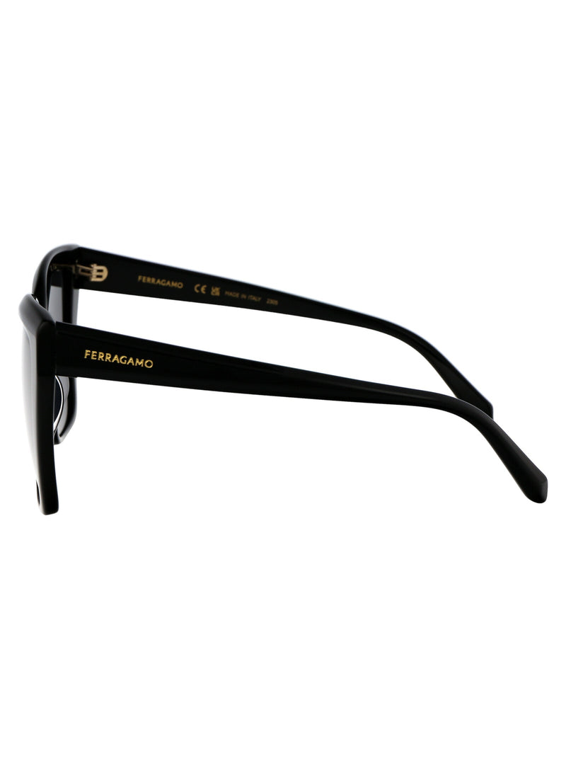 Ferragamo Sf1102s Sunglasses — Black Acetate