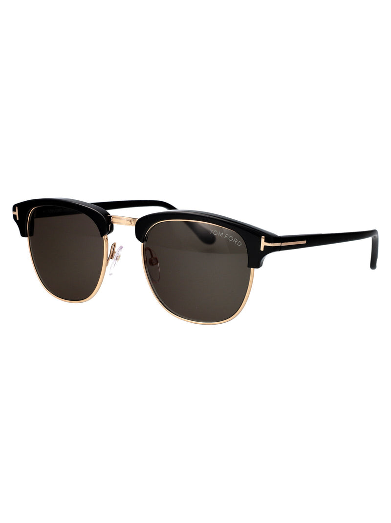 Tom Ford Ft0248 Sunglasses — Black Acetate