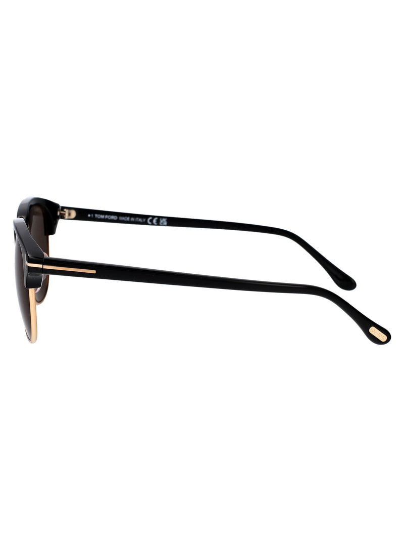 Tom Ford Ft0248 Sunglasses — Black Acetate