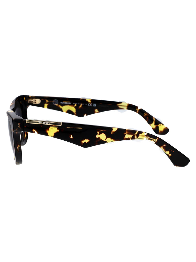 Burberry 0be4426 Dark Havana Acetate Sunglasses — Black