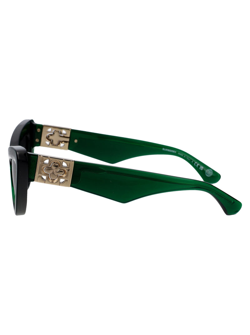 Burberry 0be4421u Cat-Eye Acetate Sunglasses — Green