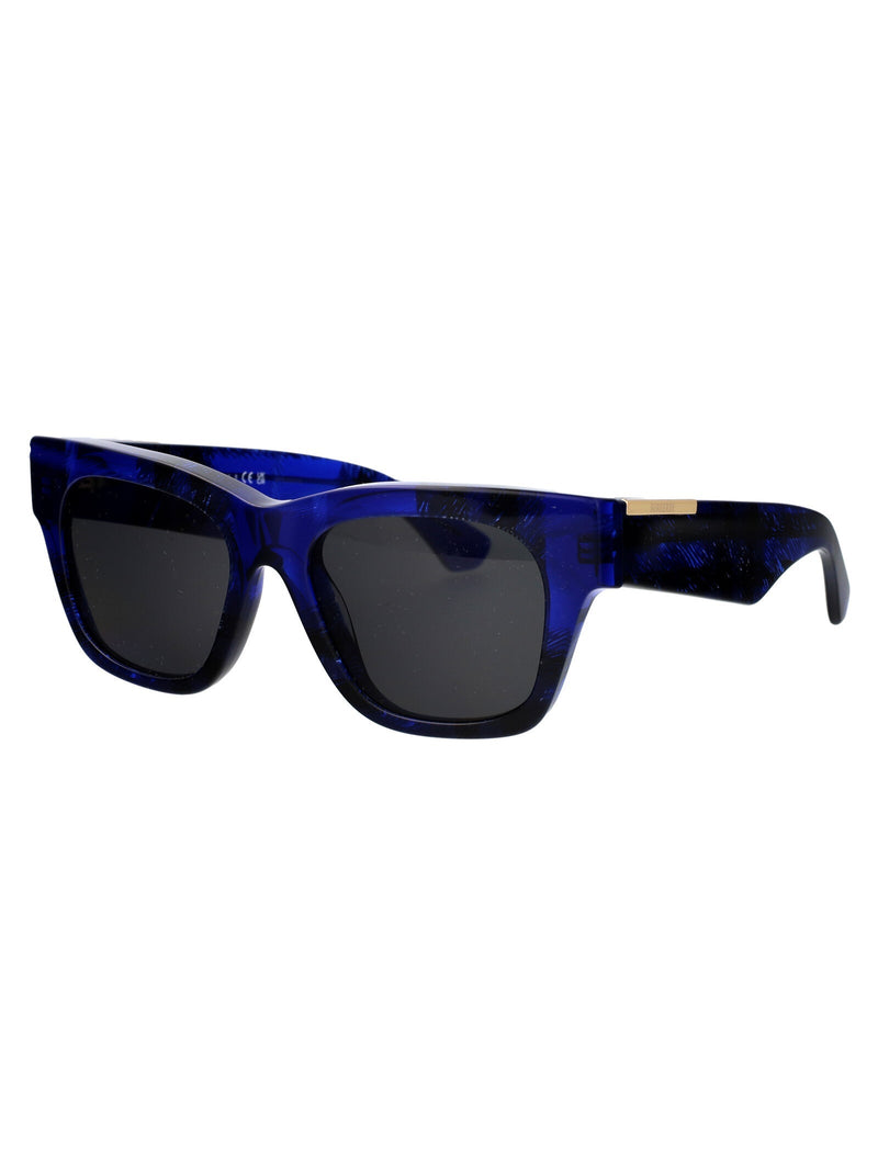 Burberry 0be4424 Check Blue Acetate Sunglasses —
