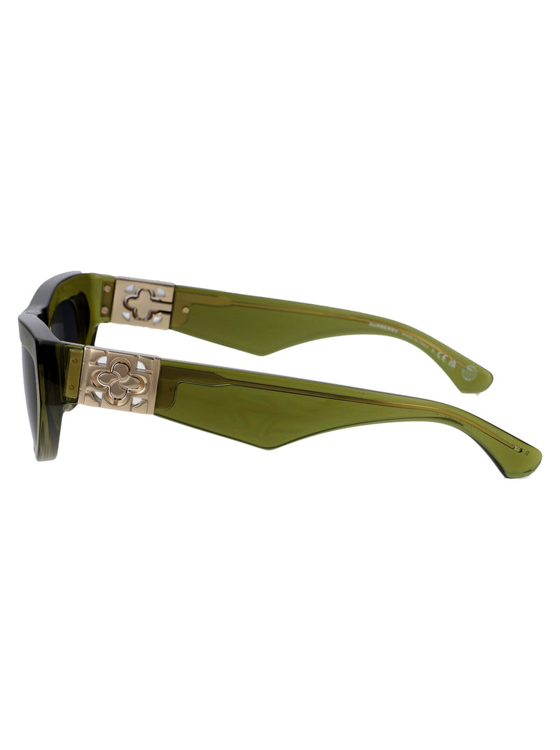 Burberry 0be4422u Acetate Cat-Eye Sunglasses — Green