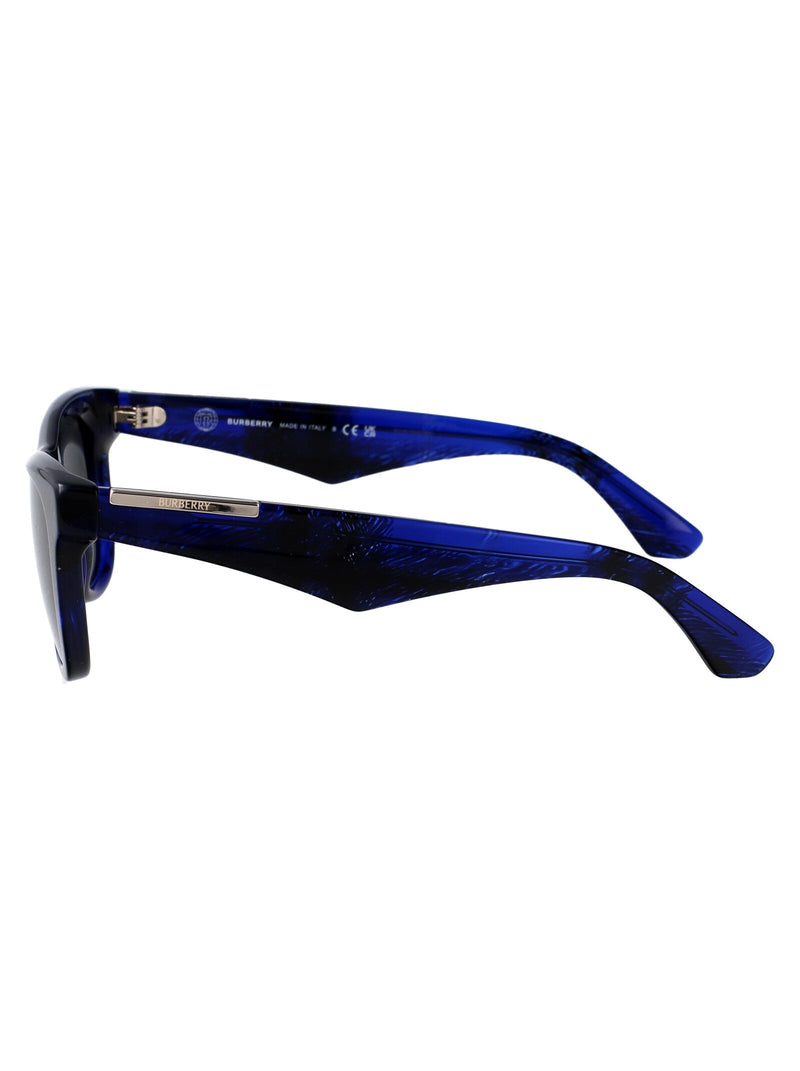 Burberry 0be4426 Check Blue Acetate Sunglasses —