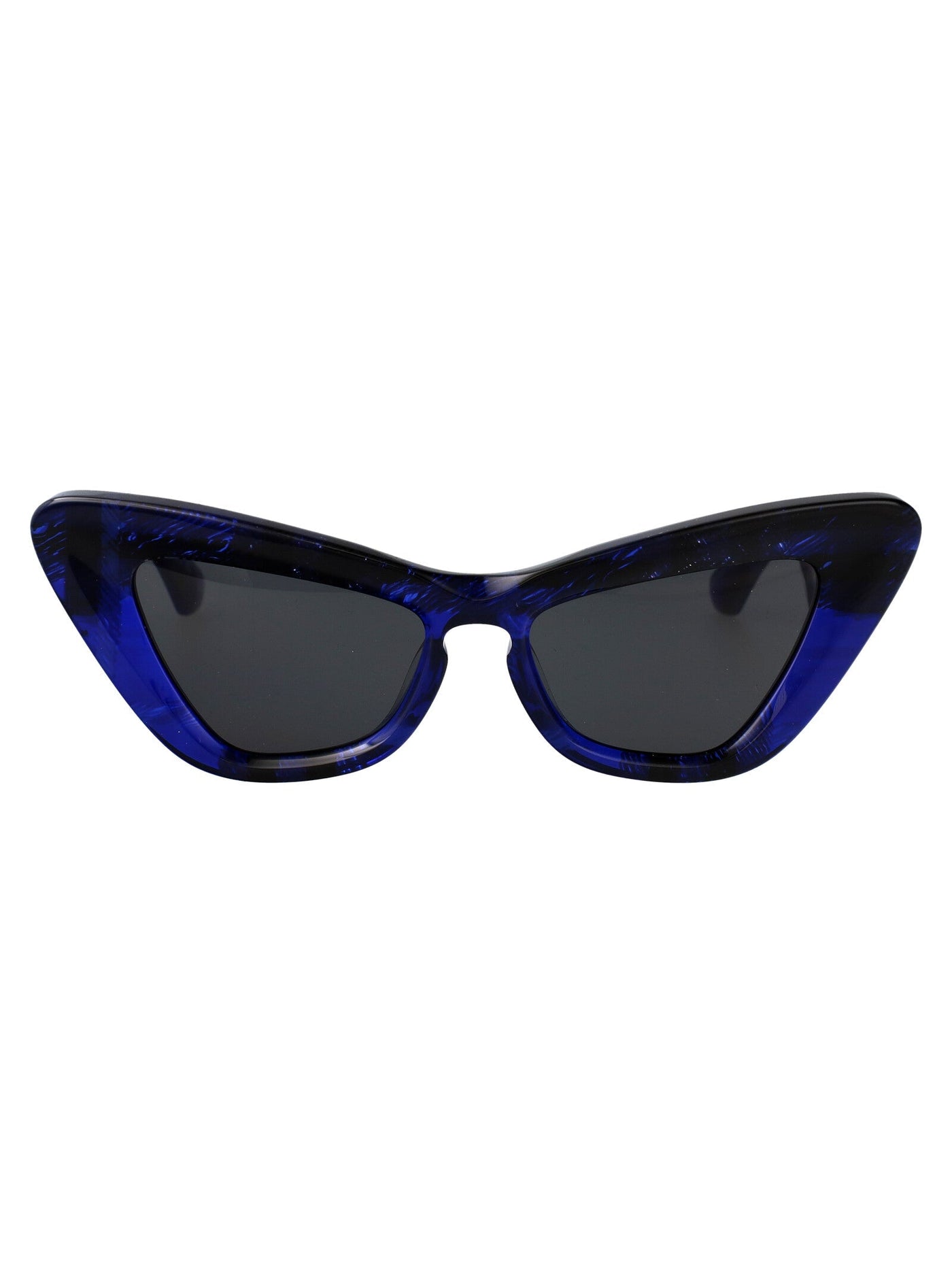 Burberry 0be4421u Check-Pattern Acetate Sunglasses — Blue