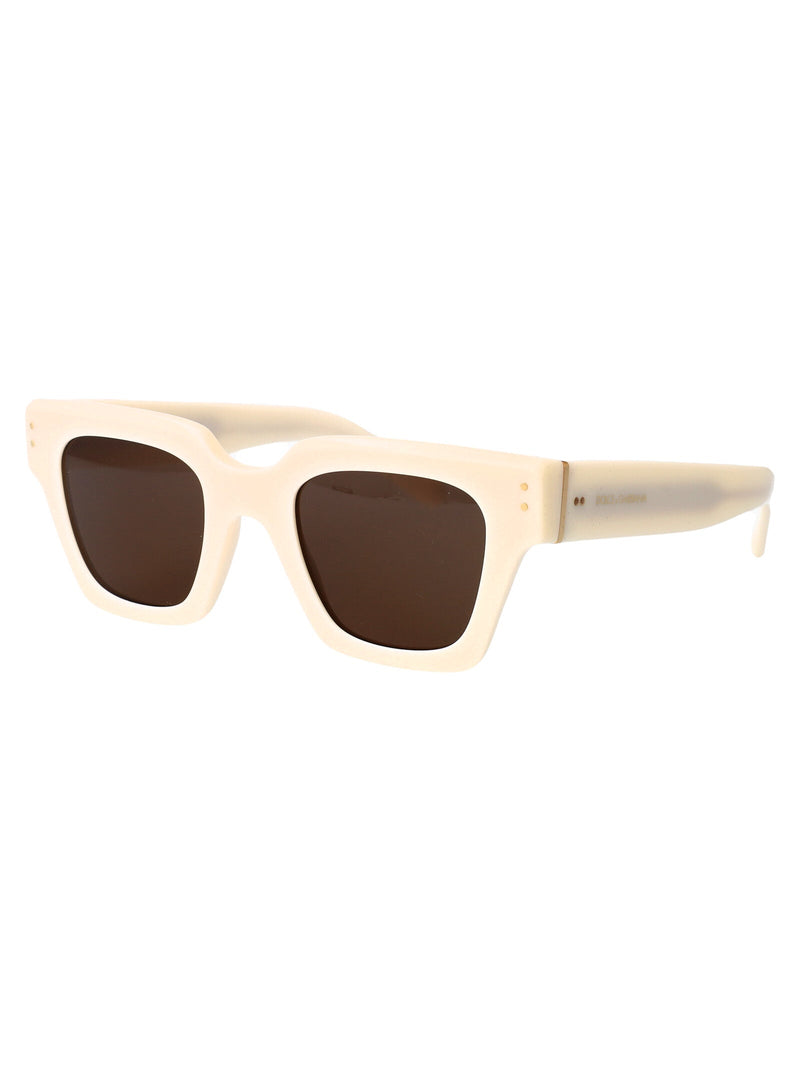 Dolce & Gabbana 0dg4413 Full Beige Acetate Sunglasses —