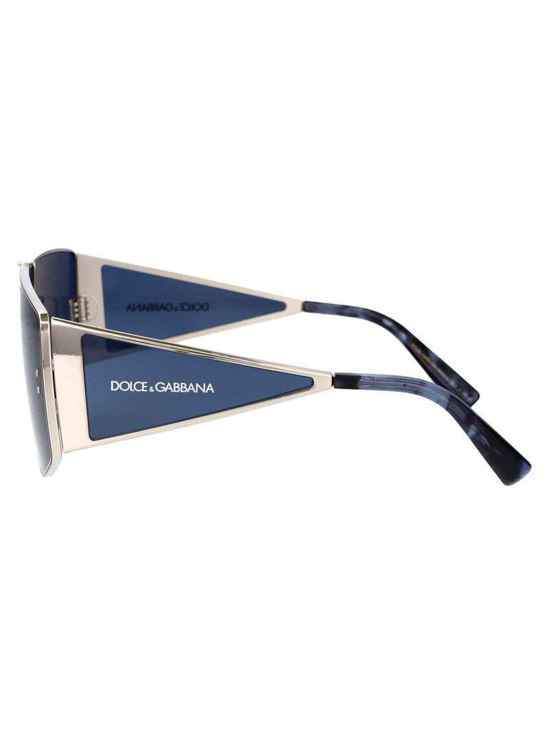 Dolce & Gabbana 0dg2305 Silver Metal Frame Sunglasses —