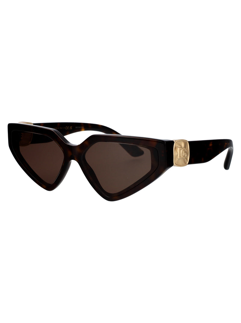 Dolce & Gabbana 0dg4469 Cat-Eye Acetate Sunglasses — Brown
