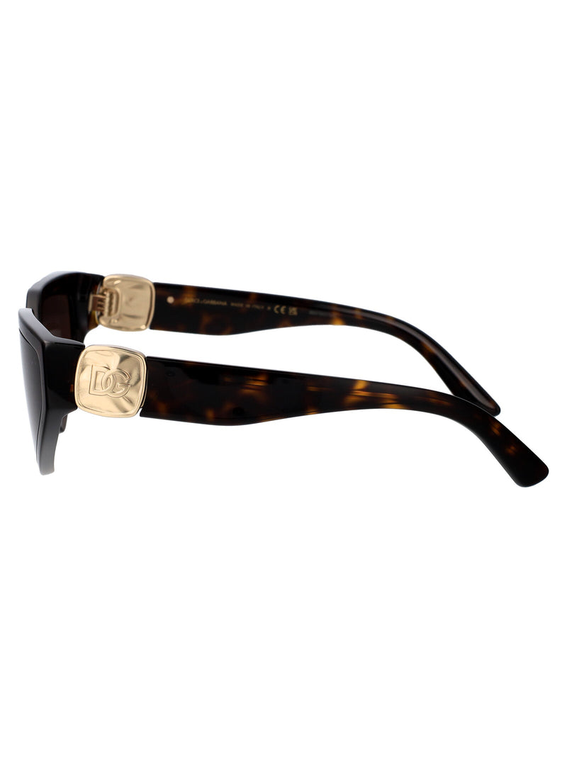 Dolce & Gabbana 0dg4469 Cat-Eye Acetate Sunglasses — Brown