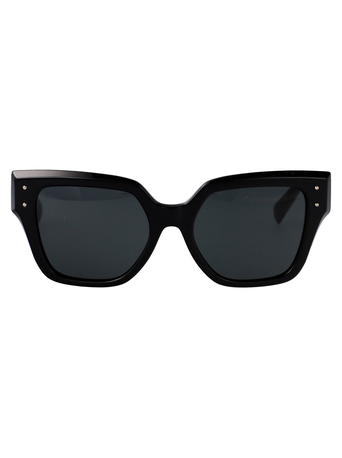 Dolce & Gabbana 0dg4471 Sculpted Black Acetate Sunglasses —