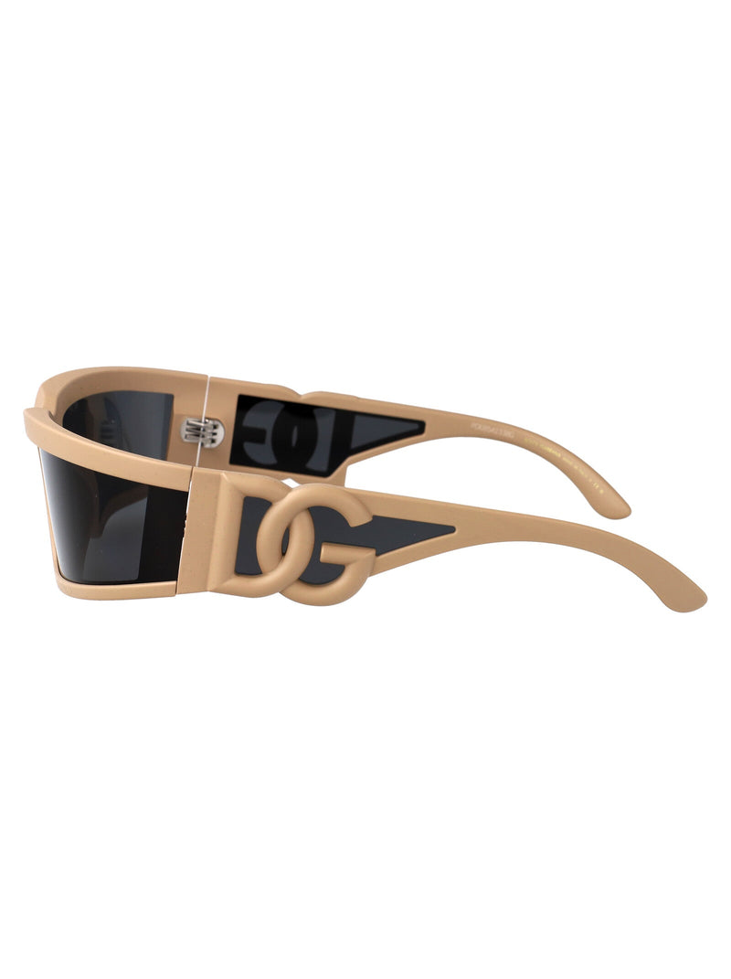 Dolce & Gabbana 0dg6198 Rubberized Injected Sunglasses — Beige