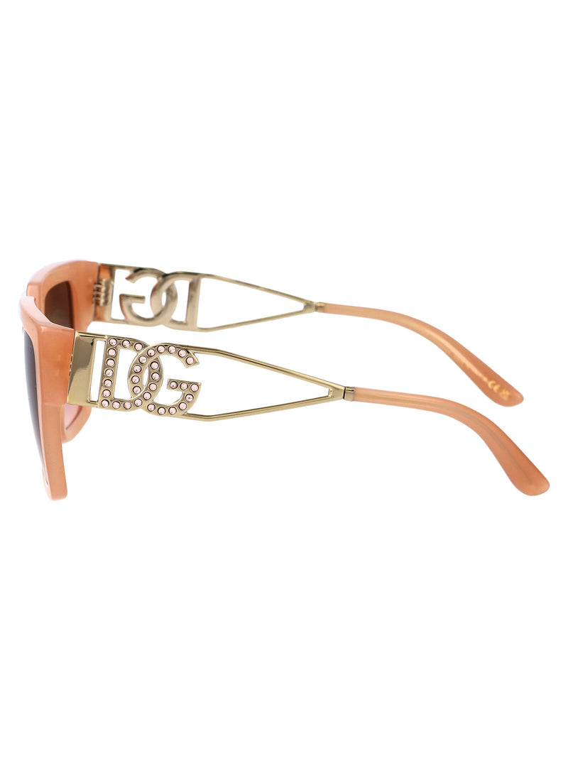 Dolce & Gabbana 0dg4446b Opal Rose Acetate Sunglasses —