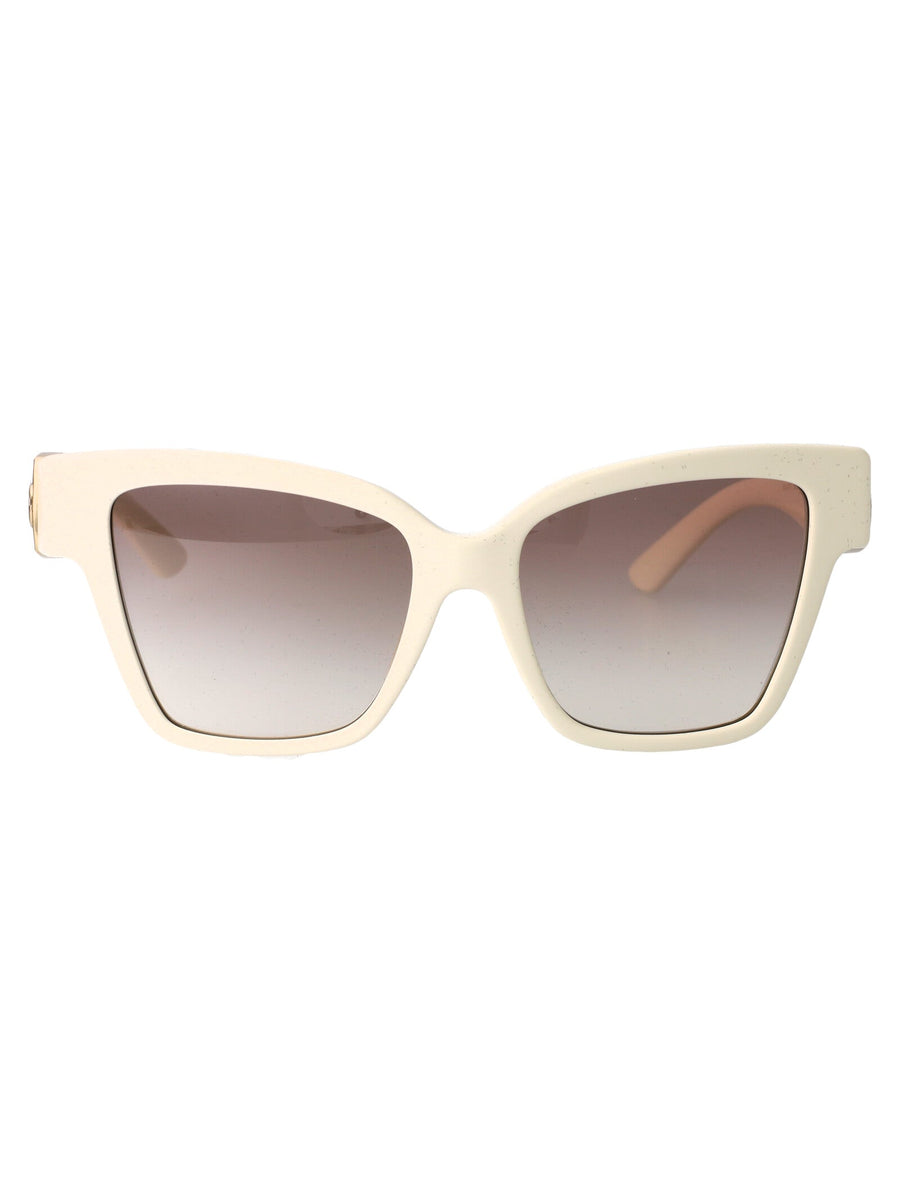 Dolce & Gabbana 0dg4470 Gradient Tinted Sunglasses — Cream Acetate