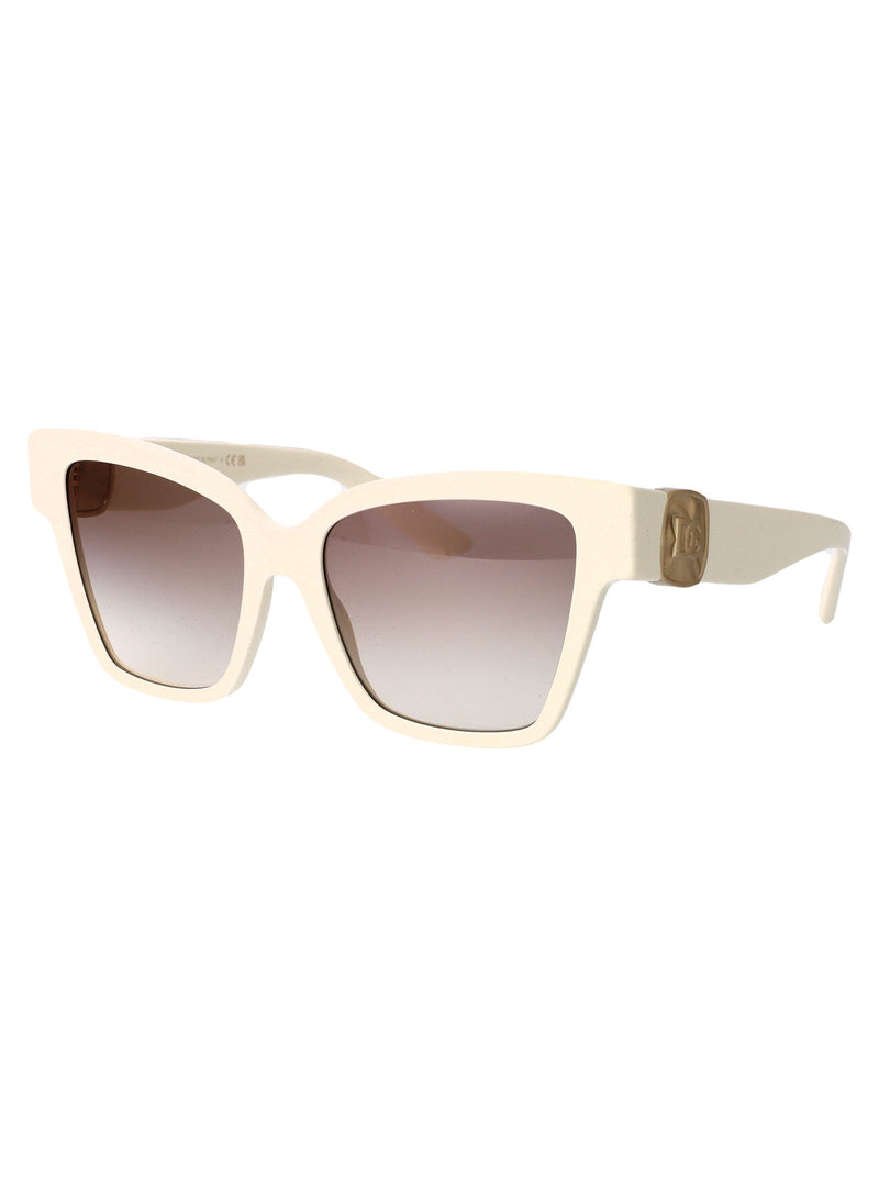 Dolce & Gabbana 0dg4470 Gradient Tinted Sunglasses — Cream Acetate
