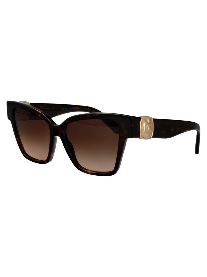 Dolce & Gabbana 0dg4470 Havana Acetate Sunglasses — Brown