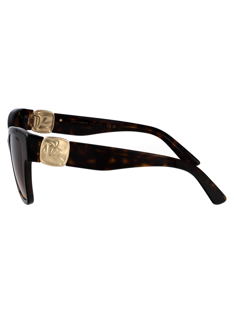 Dolce & Gabbana 0dg4470 Havana Acetate Sunglasses — Brown