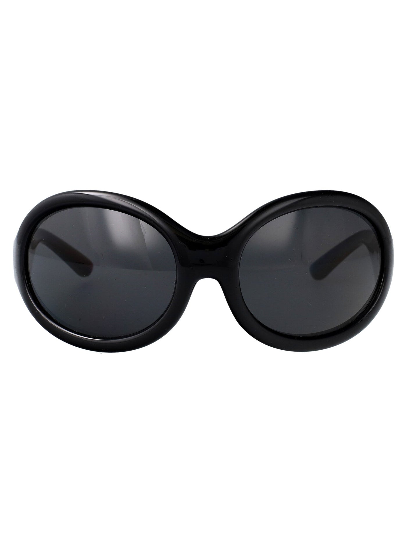Dolce & Gabbana 0dg6201 Round Injected Frame Sunglasses — Black