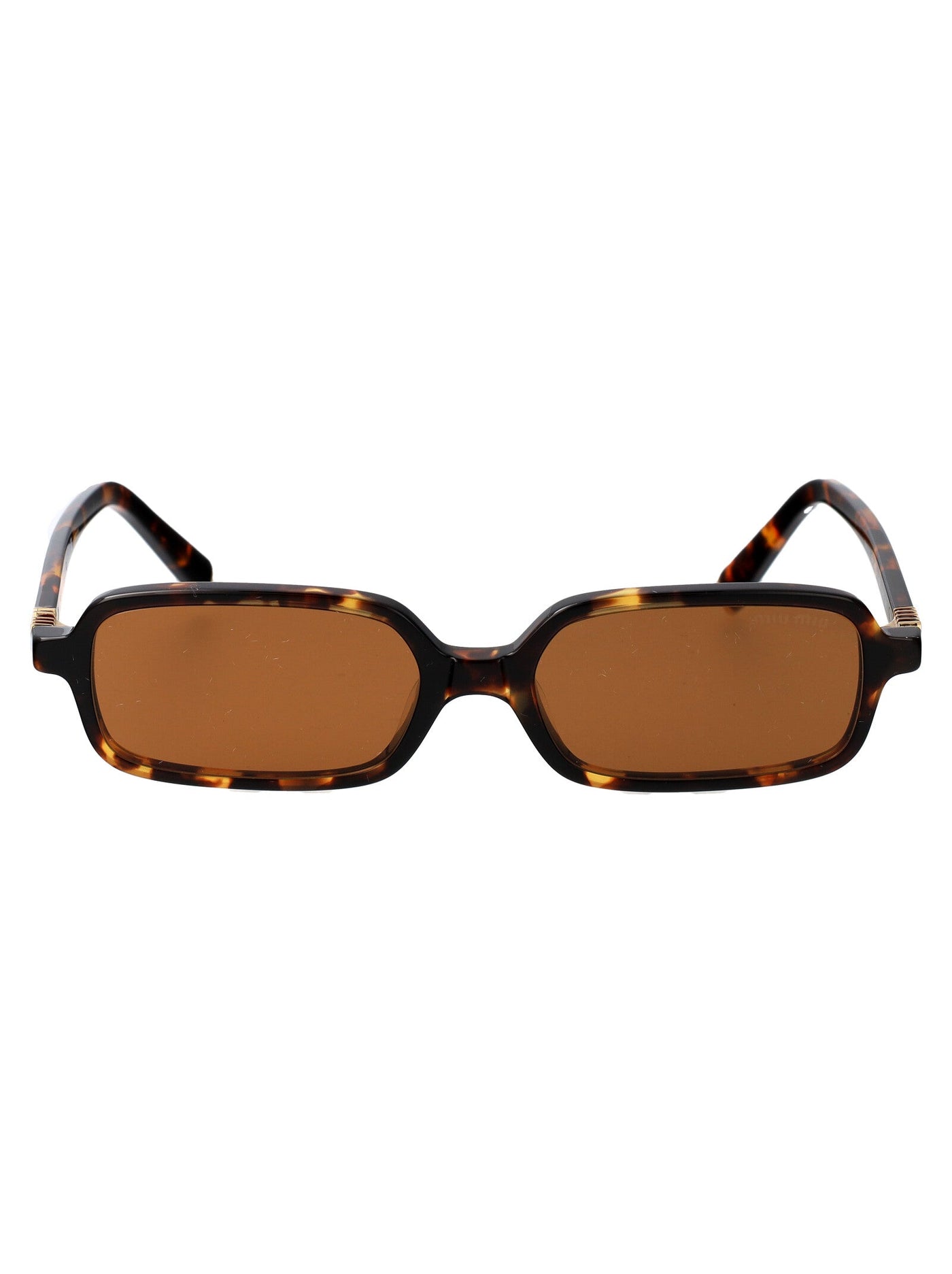 Miu Miu 0mu Acetate Sunglasses — Brown