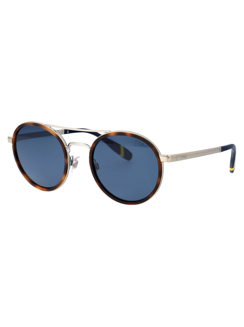 Polo Ralph Lauren 0ph3150 Metal Round Sunglasses — Havana