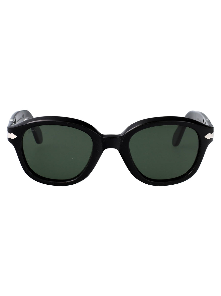 Persol 0po0060s Black Acetate Sunglasses —