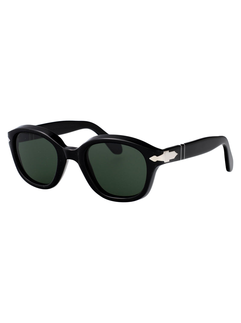 Persol 0po0060s Black Acetate Sunglasses —