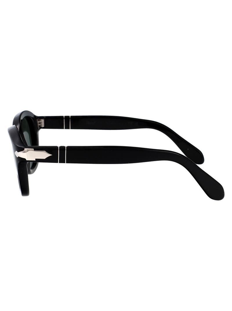 Persol 0po0060s Black Acetate Sunglasses —