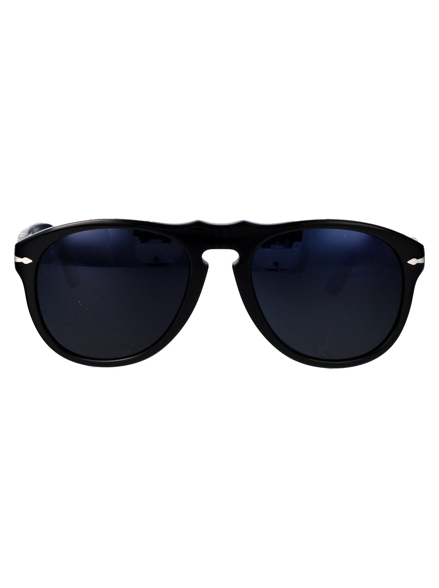 Persol 0po0649 Pilot Acetate Sunglasses — Black